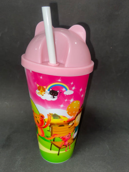 J3 VASO 18.5 CMS CON POPOTE 600 ML 1580 12 PZ