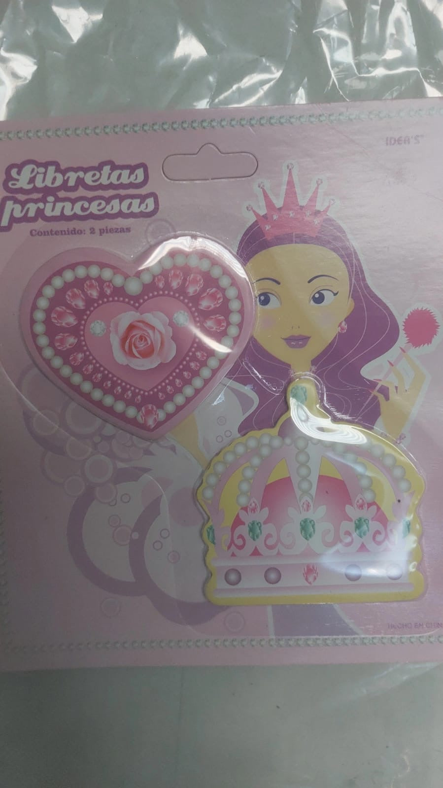 A2 LIBRETA DE PRINCESAS 12PZ