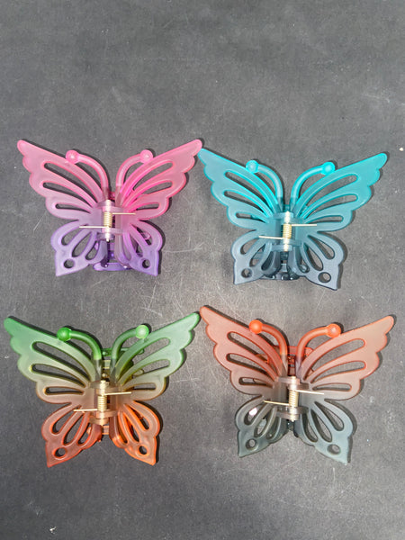 XX2 PINZA PARA PELO MARIPOSA  12PZ