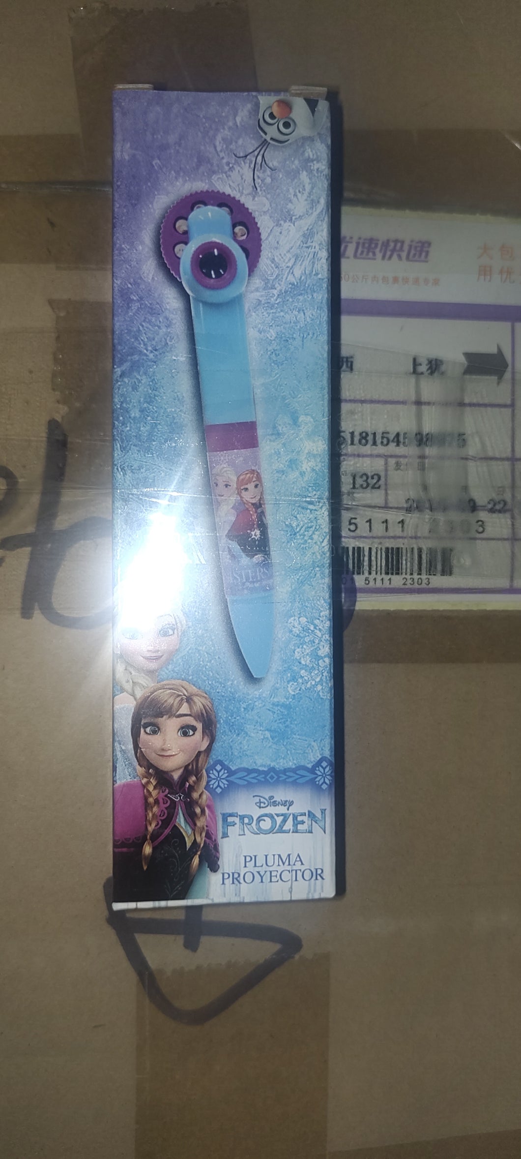 PS 2 Pluma proyector Frozen 12 pz